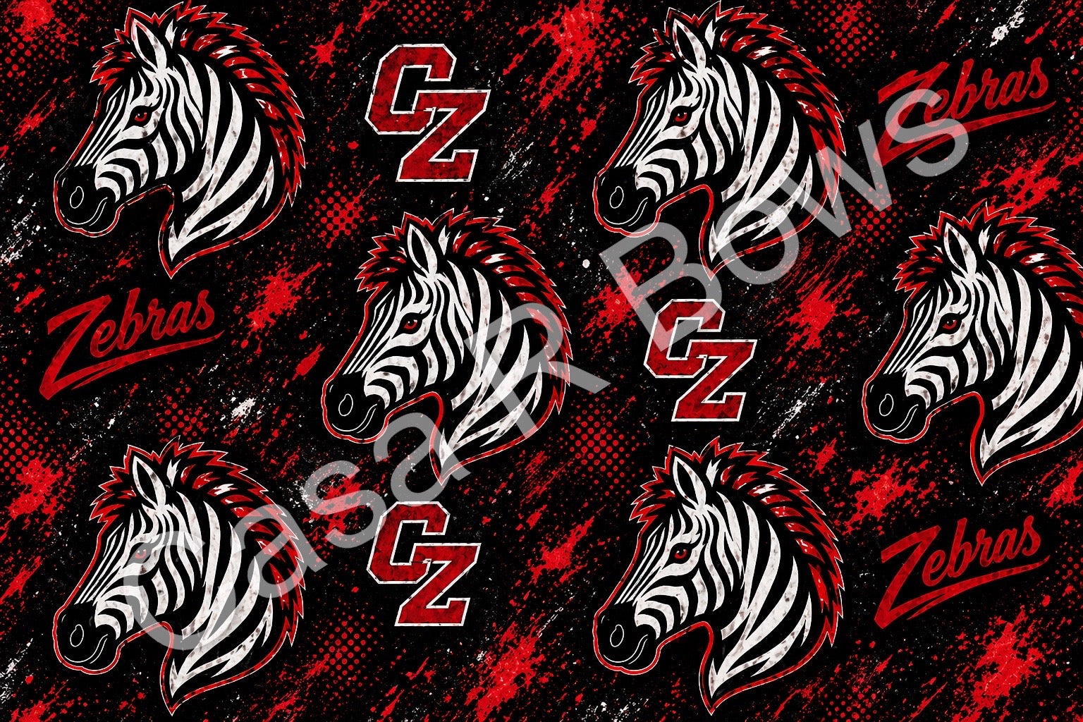PRE ORDER Claremore Zebras 2